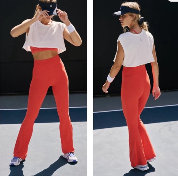 FP Movement by Free People Pants - Free People Good Karma Flare Leggings